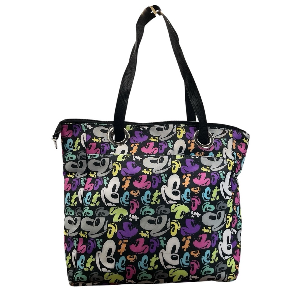 Disney‎ Parks Mickey Mouse Face Pop Art Tote Shoulder
